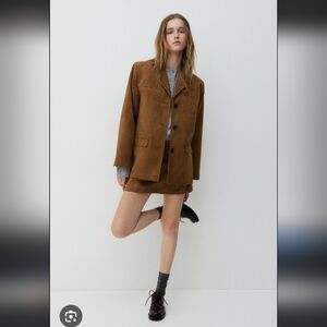H&M Brown Suede Jacket